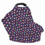 Mini Cupcake Pattern Print Baby Seat Cover