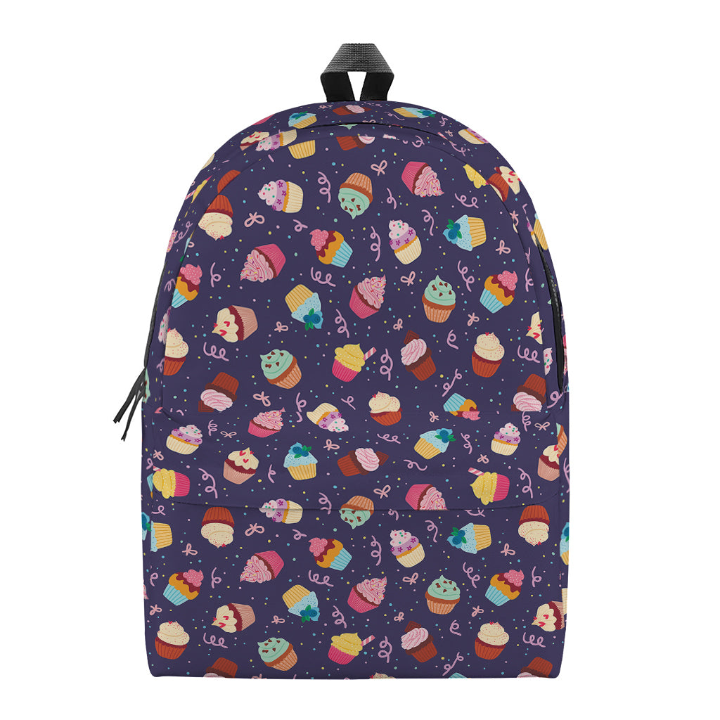 Mini Cupcake Pattern Print Backpack