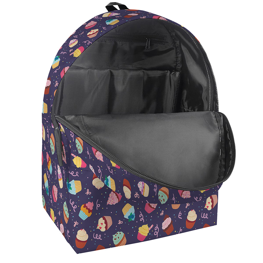 Mini Cupcake Pattern Print Backpack