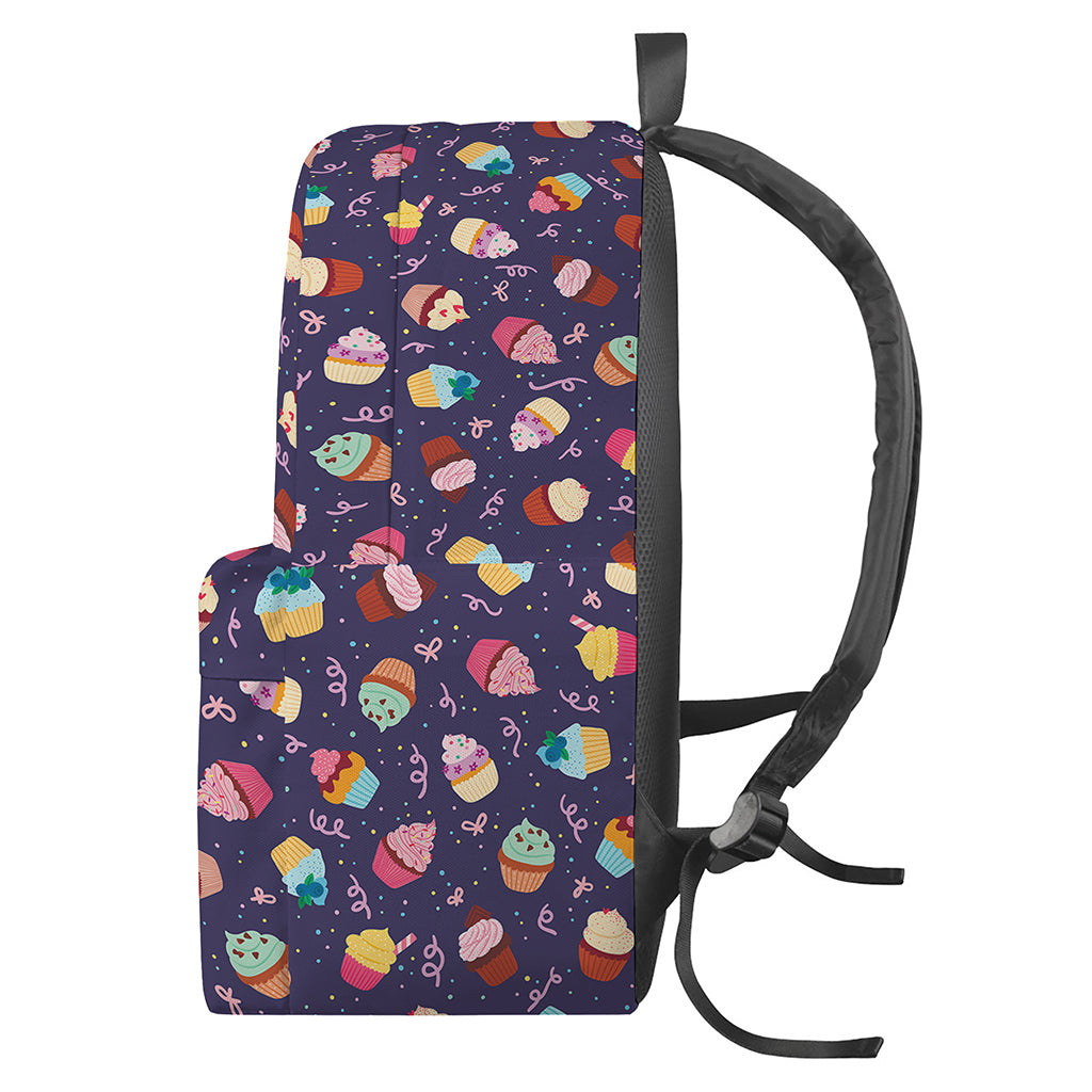 Mini Cupcake Pattern Print Backpack
