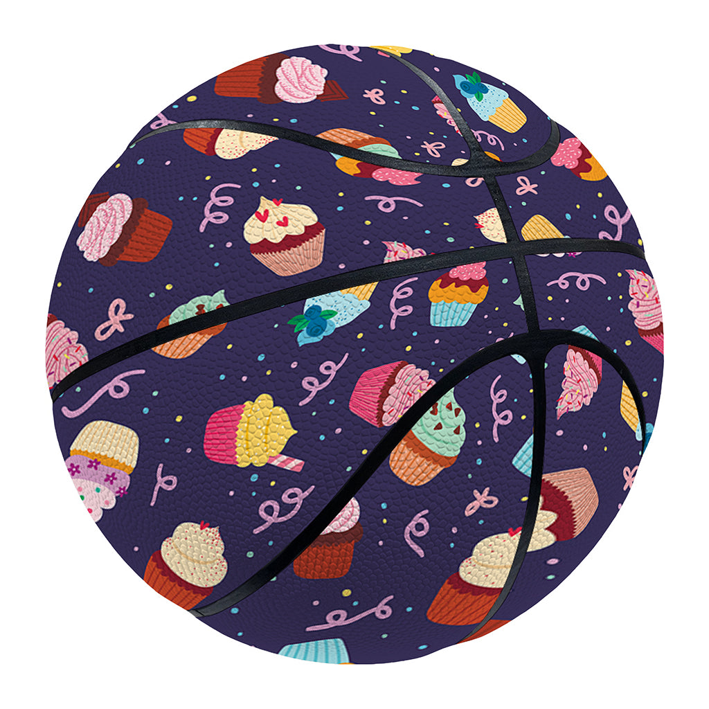 Mini Cupcake Pattern Print Basketball