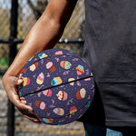 Mini Cupcake Pattern Print Basketball