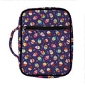 Mini Cupcake Pattern Print Front Pocket Bible Bag