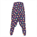 Mini Cupcake Pattern Print Hammer Pants