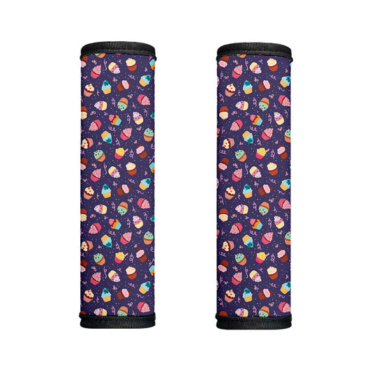 Mini Cupcake Pattern Print Handle Covers