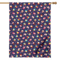 Mini Cupcake Pattern Print House Flag