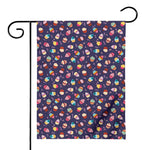 Mini Cupcake Pattern Print House Flag
