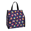 Mini Cupcake Pattern Print Insulated Lunch Tote