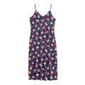 Mini Cupcake Pattern Print Jersey Midi Cami Dress