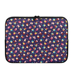 Mini Cupcake Pattern Print Laptop Sleeve