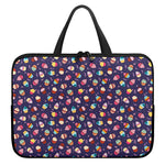 Mini Cupcake Pattern Print Laptop Sleeve With Handle