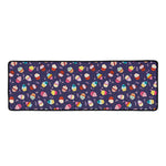 Mini Cupcake Pattern Print Long Kitchen Mat