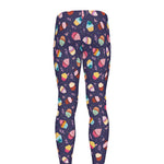 Mini Cupcake Pattern Print Men's leggings
