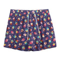 Mini Cupcake Pattern Print Mesh Shorts