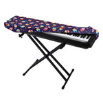 Mini Cupcake Pattern Print Piano Keyboard Cover