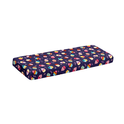 Mini Cupcake Pattern Print Piano Keyboard Cover