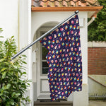 Mini Cupcake Pattern Print Polyester Flag
