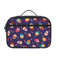 Mini Cupcake Pattern Print Portable Lunch Bag