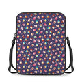 Mini Cupcake Pattern Print Rectangular Crossbody Bag
