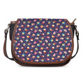 Mini Cupcake Pattern Print Saddle Bag