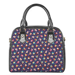 Mini Cupcake Pattern Print Shoulder Handbag