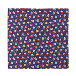 Mini Cupcake Pattern Print Silk Bandana