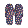Mini Cupcake Pattern Print Slippers