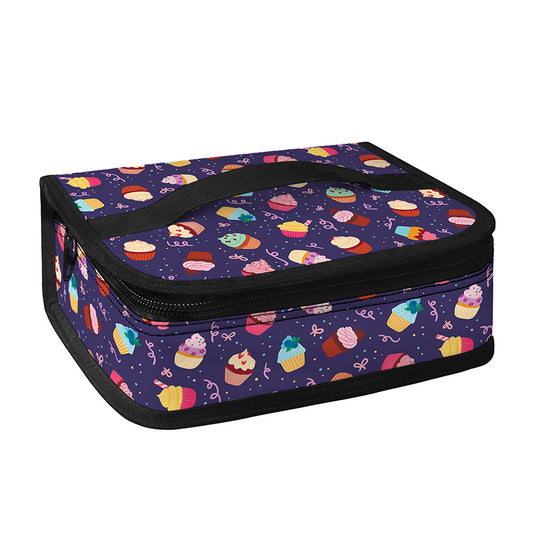 Mini Cupcake Pattern Print Small Lunch Bag