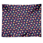 Mini Cupcake Pattern Print Tapestry