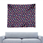Mini Cupcake Pattern Print Tapestry