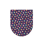 Mini Cupcake Pattern Print Toilet Lid Cover