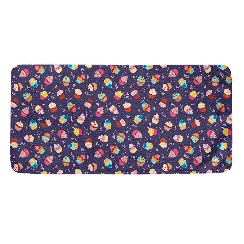 Mini Cupcake Pattern Print Towel