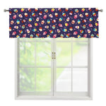 Mini Cupcake Pattern Print Window Valance