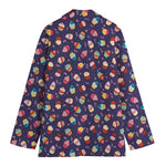 Mini Cupcake Pattern Print Women's Blazer