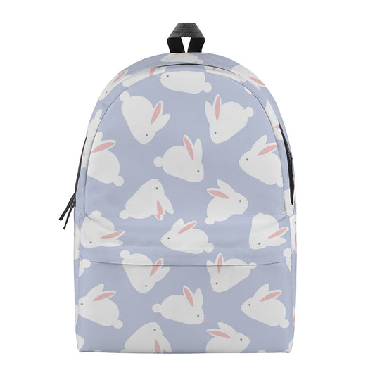 Mini Rabbit Pattern Print Backpack