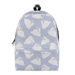 Mini Rabbit Pattern Print Backpack