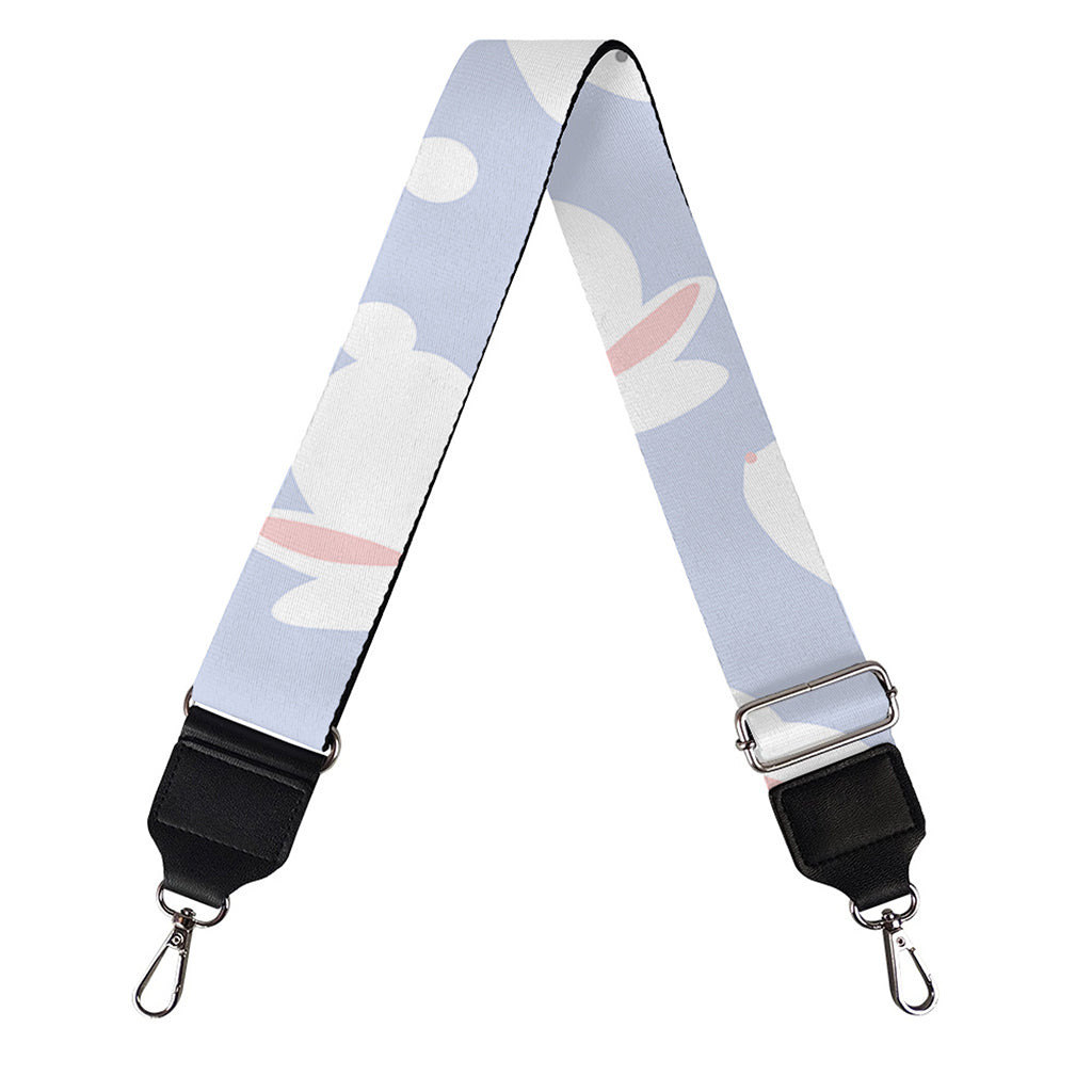 Mini Rabbit Pattern Print Bag Strap