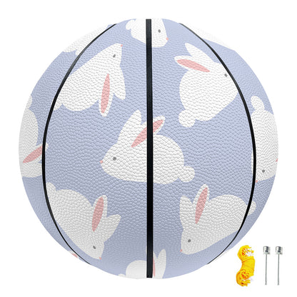 Mini Rabbit Pattern Print Basketball