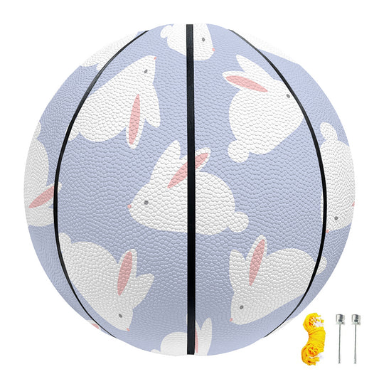 Mini Rabbit Pattern Print Basketball