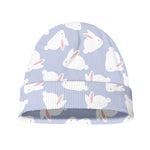 Mini Rabbit Pattern Print Beanie