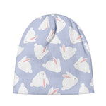 Mini Rabbit Pattern Print Beanie