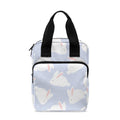 Mini Rabbit Pattern Print Bible Tote Bag