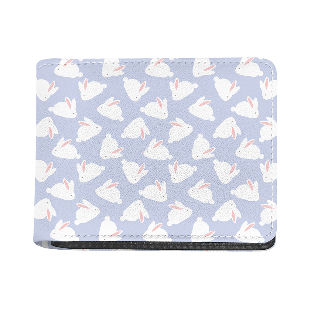 Mini Rabbit Pattern Print Bifold Wallet