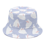 Mini Rabbit Pattern Print Bucket Hat