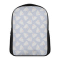Mini Rabbit Pattern Print Casual Backpack