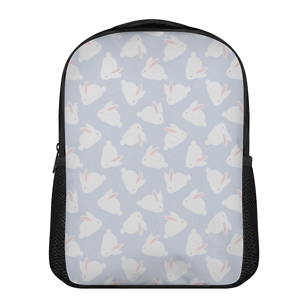 Mini Rabbit Pattern Print Casual Backpack
