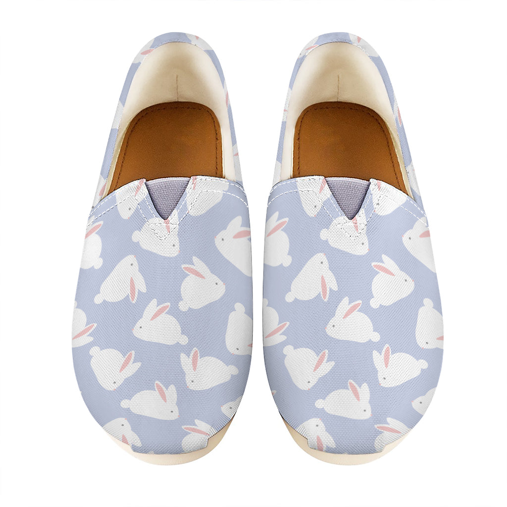 Mini Rabbit Pattern Print Casual Shoes