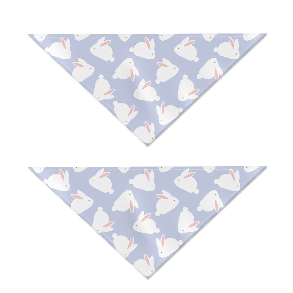 Mini Rabbit Pattern Print Dog Bandana