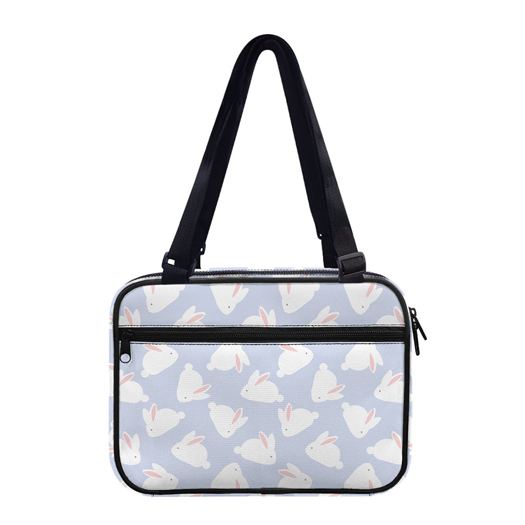 Mini Rabbit Pattern Print Double Strap Bible Bag