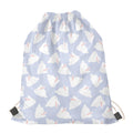 Mini Rabbit Pattern Print Drawstring Bag